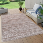 Tappeto da Esterni Marrone 160x230 cm in PP