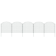 Set Recinzione ad Arco per Stagno 77,5x78,5 cm Verde