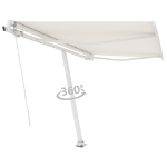 Tenda da Sole Automatica Autoportante 350x250 cm Crema