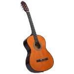 Chitarra Classica per Principianti Nera 4/4 39" in Tiglio