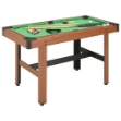 Tavolo da Biliardo 4 Piedi 122x61x76 cm Marrone