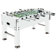 Tavolo Calcio Balilla in Acciaio 60 kg 140x74,5x87,5 cm Bianco