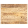 Piano Tavolo in Legno Massello di Mango 15-16 mm 90x70 cm
