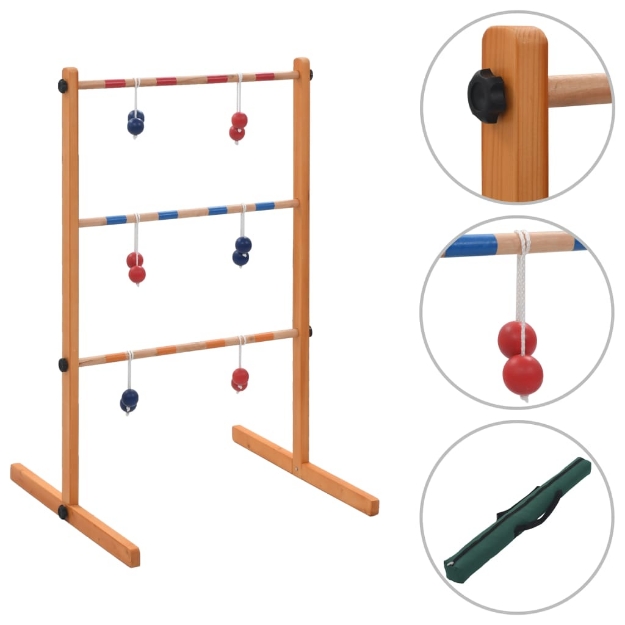 Golf Spin Ladder in Legno