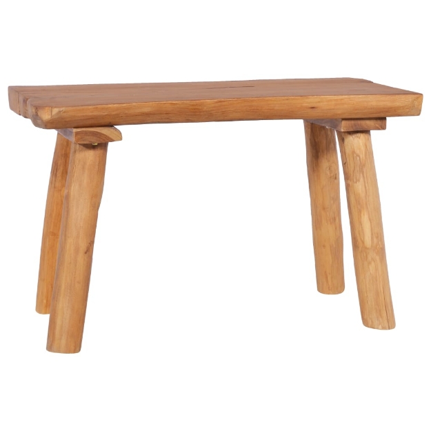 Panchina da Giardino 80 cm in Legno Massello di Teak