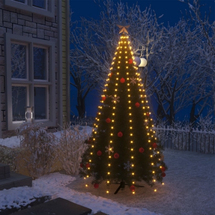 Rete di Luci per Albero di Natale con 250 LED IP44 250 cm