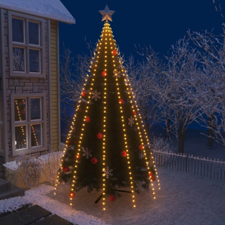 Rete di Luci per Albero di Natale con 500 LED IP44 500cm