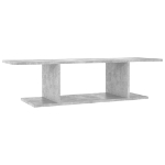 Armadietto a Parete per TV Grigio Cemento 103x30x26,5 cm