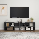 Mobile TV Grigio 149x30x52 cm in Truciolato