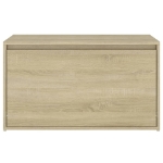 Panca da Ingresso 80x40x45 cm Rovere Sonoma Truciolato