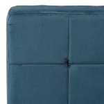 Poltrona Relax 65x79x87 cm Blu in Velluto