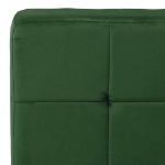 Poltrona Relax 65x79x87 cm Verde Scuro in Velluto