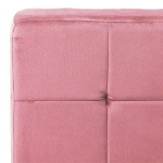 Poltrona Relax 65x79x87 cm Rosa in Velluto