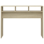 Tavolo Consolle Rovere Sonoma 105x30x80 cm in Truciolato