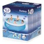 Bestway Set per Piscina Gonfiabile Fast Rotonda 305x76 cm 57266