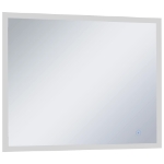 Specchio da Parete a LED per Bagno con Sensore Tattile 80x60cm