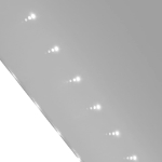 Specchio da Bagno con Luci a LED 60 x 80 cm (L x A)