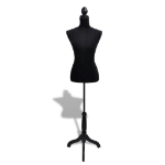 Busto Sartoriale Donna Manichino Femminile Nero