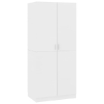 Armadio Bianco 80x52x180 cm in Truciolato