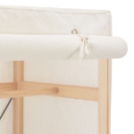 Armadio Bianco 79x40x170 cm in Tessuto