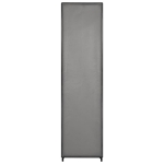 Guardaroba con 4 Scomparti Grigio 175x45x170 cm