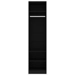 Armadio Nero 50x50x200 cm in Truciolato