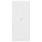 Armadio Bianco 80x52x180 cm in Truciolato