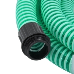 Tubo di Aspirazione con Connettori in Ottone 3 m 25 mm Verde