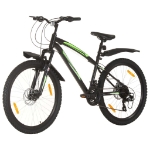 Mountain Bike 21 Speed 26" Ruote 36 cm Nero