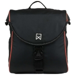 Willex Borsa Laterale per Bicicletta 300 S 12 L Nero e Rosso