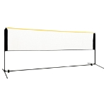 Rete da Badminton Regolabile 400x103x94-158 cm in Metallo