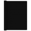 Tappeto da Tenda 250x500 cm Nero