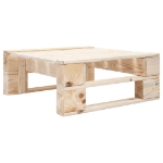 Ottomana da Giardino con Pallet in Legno