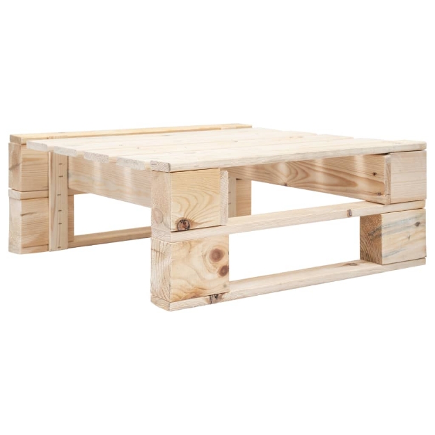 Ottomana da Giardino con Pallet in Legno