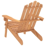 Sedia da Giardino Adirondack in Legno Massello di Acacia