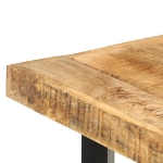 Tavolo da Bar 150x70x107 cm in Legno Ruvido di Mango