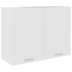 Armadio Sospeso Bianco 80x31x60 cm in Truciolato