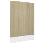 Pannello Lavastoviglie Rovere 45x3x67 cm Truciolato