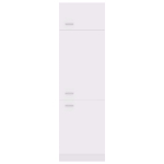 Armadio per Frigo Bianco 60x57x207 cm in Truciolato