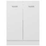 Armadio Inferiore Bianco 60x46x81,5 cm in Truciolato