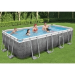 Bestway Power Steel Set Piscina Rettangolare 549x274x122 cm