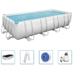 Bestway Power Steel Set Piscina Rettangolare 549x274x122 cm