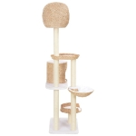 Albero per Gatti con Tiragraffi in Sisal Seagrass