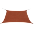 Parasole a Vela Oxford Quadrato 3,6x3,6 m Terracotta