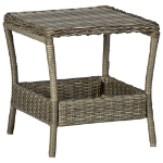 Set Divani da Giardino 2 pz con Cuscini in Polyrattan Marrone