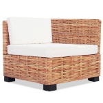 Set Divano 14 pz in Rattan Naturale