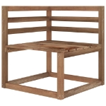 Divano Giardino Pallet 3 Posti Cuscini Verde Chiaro Legno Pino