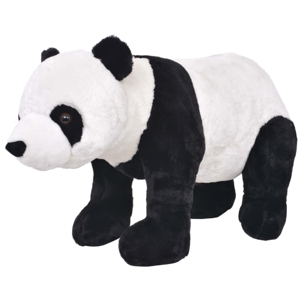 Panda di Peluche Giocattolo Nero e Bianco XXL