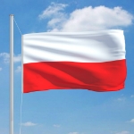 Bandiera della Polonia 90x150 cm