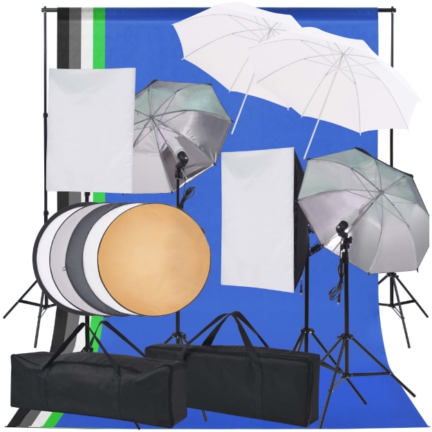 Kit di Illuminazione per Studio Fotografico